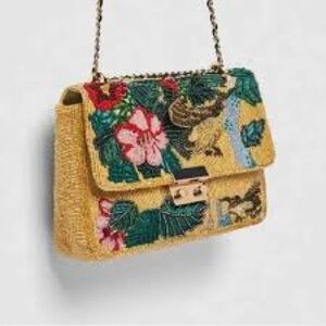 Zara Beaded Shoulder Bag